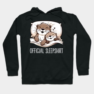 Otter official Sleepshirt, Stylish Tee for Animal Admirers Hoodie